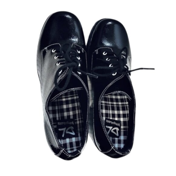 DIRTY LAUNDRY Glossy Derby Oxfords Academia Shoes - Picture 5 of 12